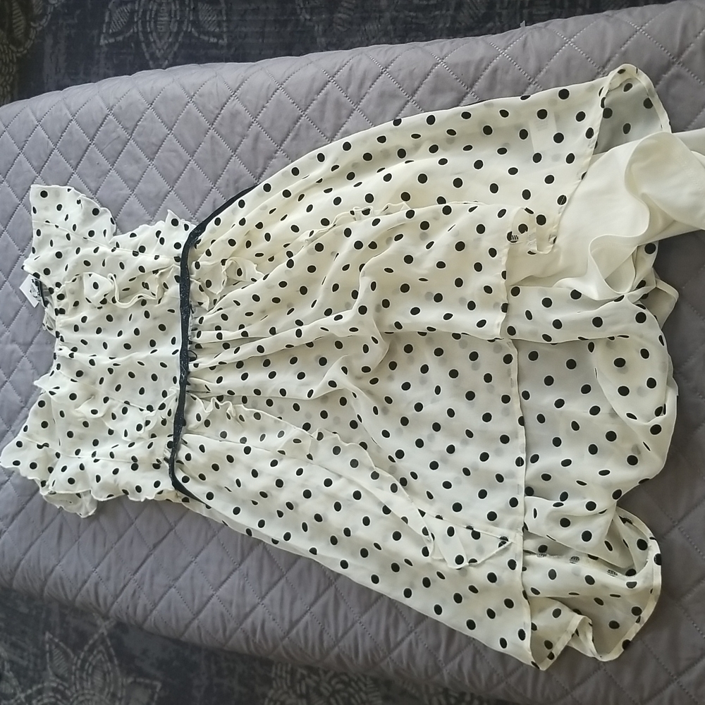 Disney D-Signed pock-a-dot dress size 10/12.